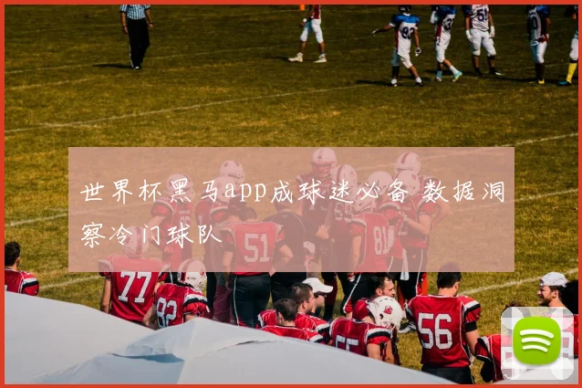 世界杯黑马app成球迷必备 数据洞察冷门球队